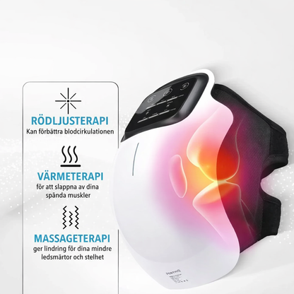 Trådlös Knämassager med Värme & Vibration™